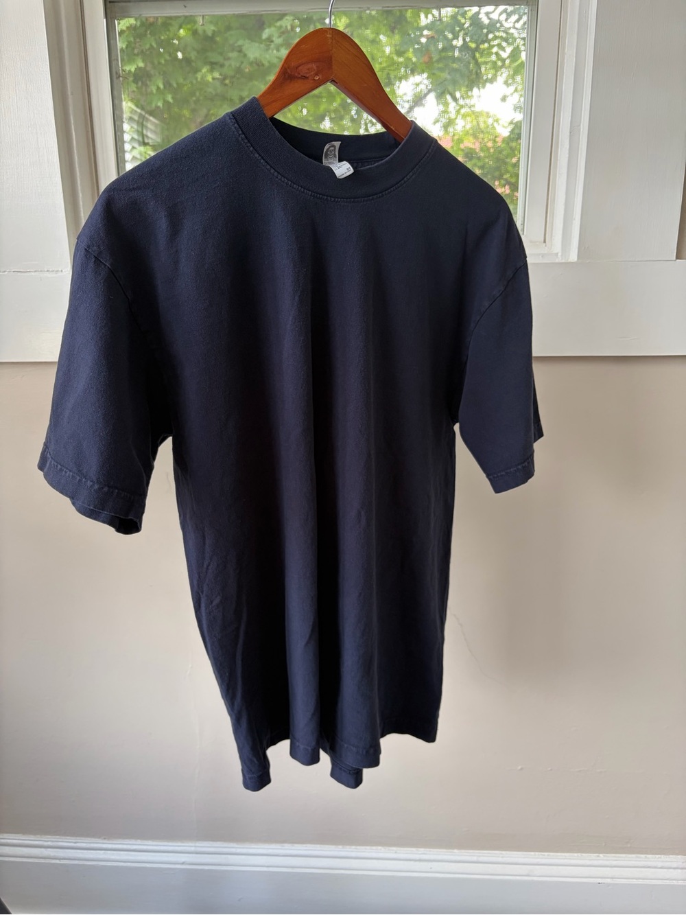Los Angeles Apparel Made in USA navy t shirt